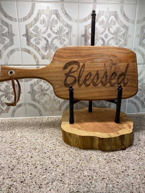 Personalized Cutting board "Blessed"